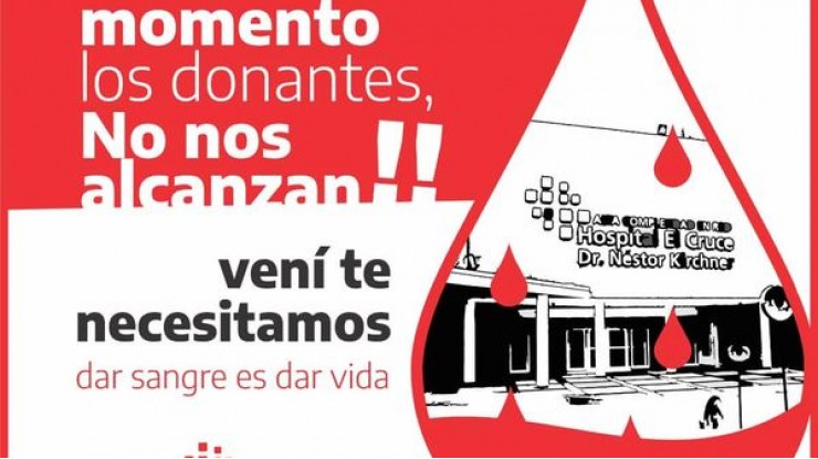 Campaña de donación de sangre ”Dar sangre es dar vida”